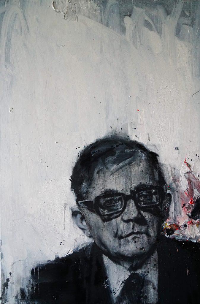 Shostakovich 
90×60 cm, oil on canvas, 2018
In a private collection